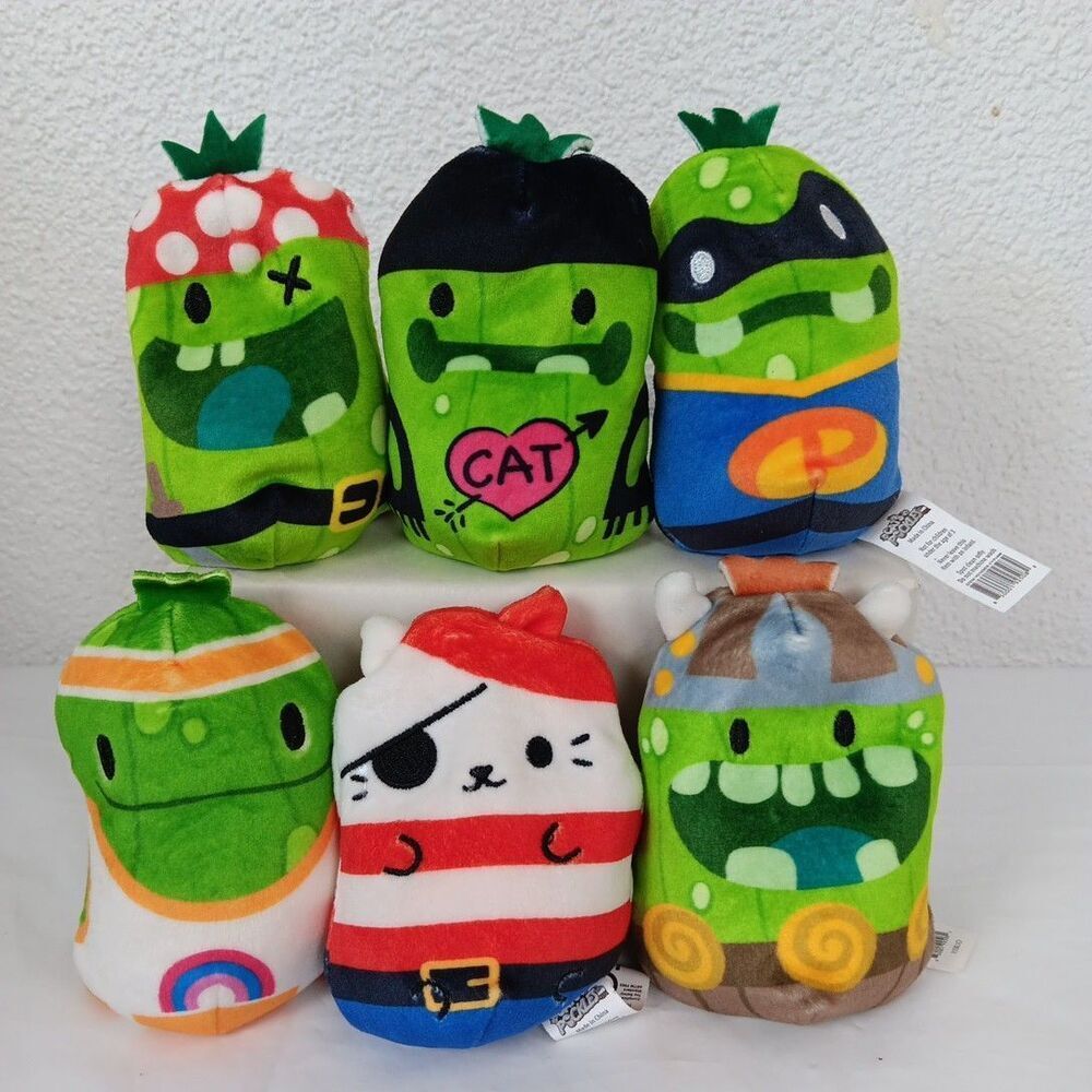 Cats Vs Pickle Aaarg Inky Earl Sour Menace Speed Bump Ahoy Pirate Leaf Pickleson